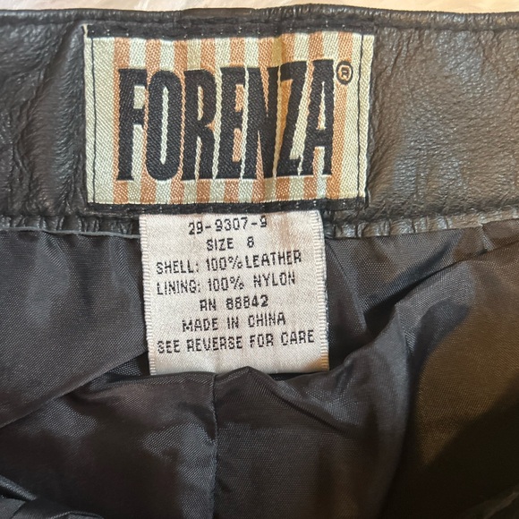 Vintage Forenza Leather Pants - Picture 3 of 4